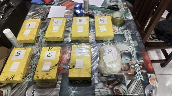 NECOCHEA: Detenidos con Más de 10 Kilos de Cocaína y Arma