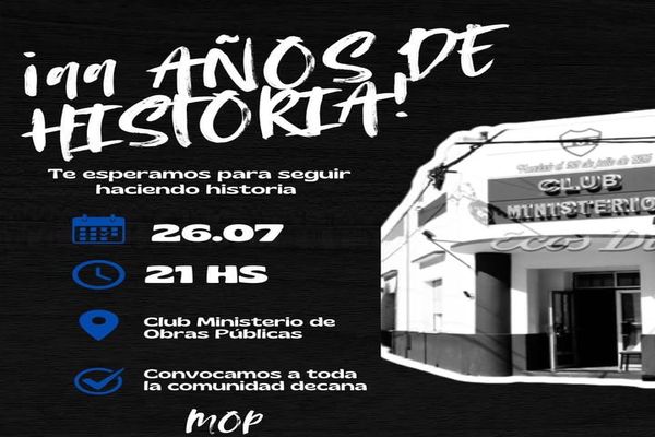 MINISTERIO: Camino al Centenario