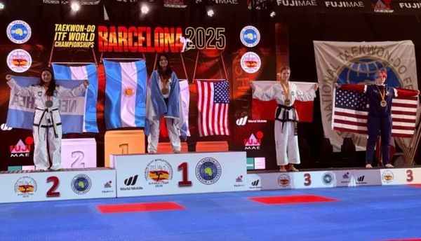 TAEKWONDO: Necochense subcampeona mundial