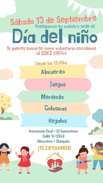 Festejan el Día de las infancias