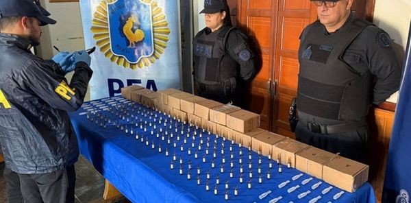 Confiscan fentanilo de contrabando