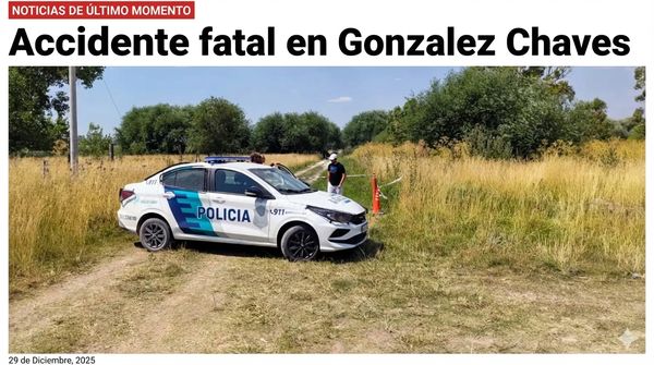 Tragedia en Adolfo Gonzales Chaves