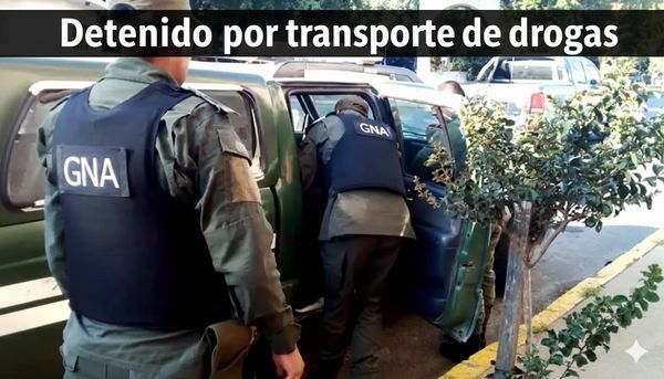 Detenido con un kilo de cocaína