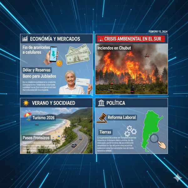 Noticias destacadas de Argentina 15 de enero