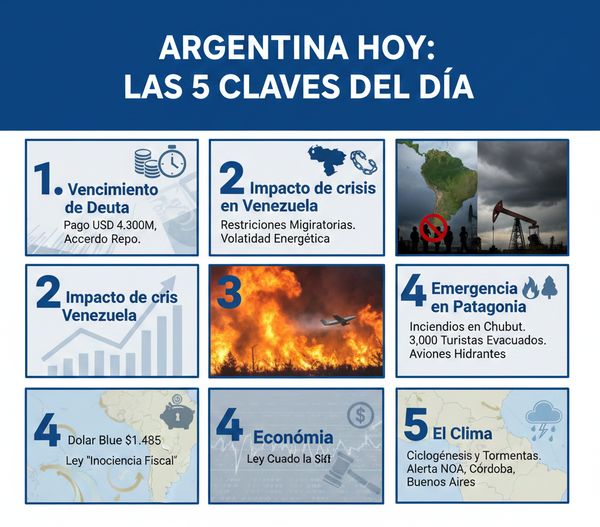 Argentina Hoy: Las 5 Claves del Día