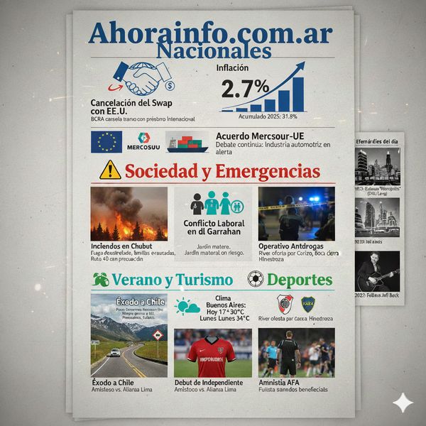Noticias nacionales del 10 de enero