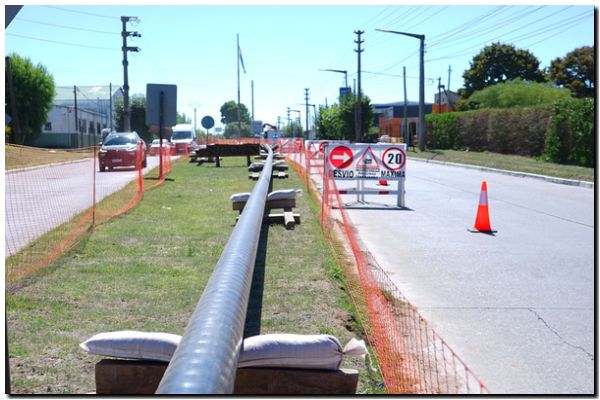 Histórica obra de gas en Necochea y Quequén