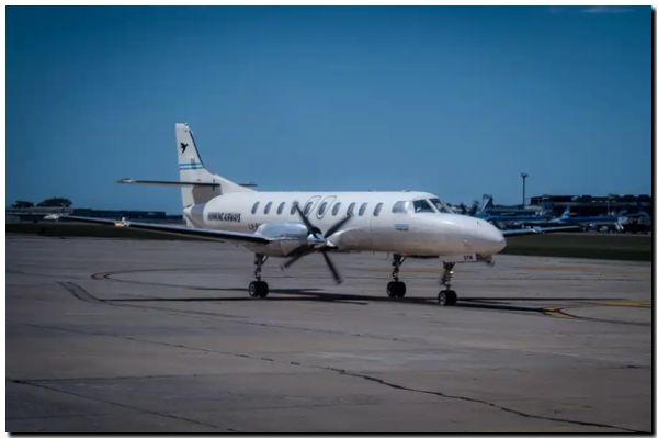 Tres Arroyos recupera la conexión aérea