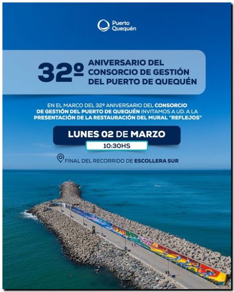 Puerto Quequén celebra su aniversario