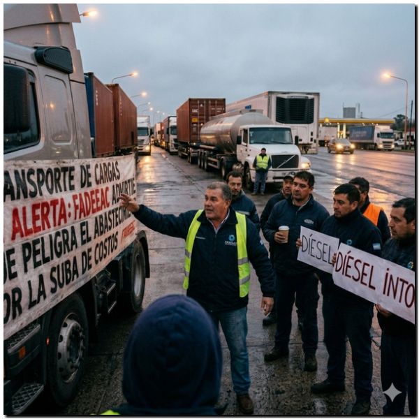 Transporte de cargas en alerta