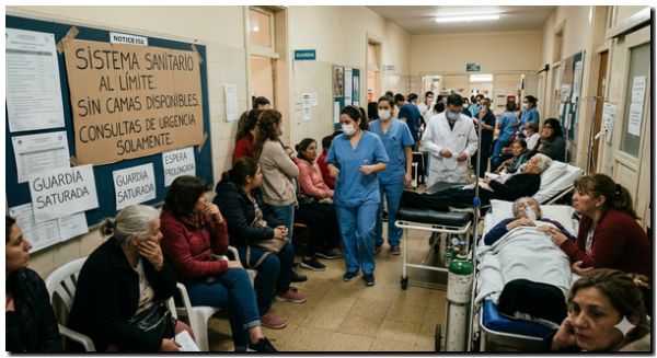 Colapso sanitario en el interior bonaerense