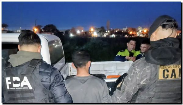 POLICIALES: Allanamiento y detenido con armas de fuego