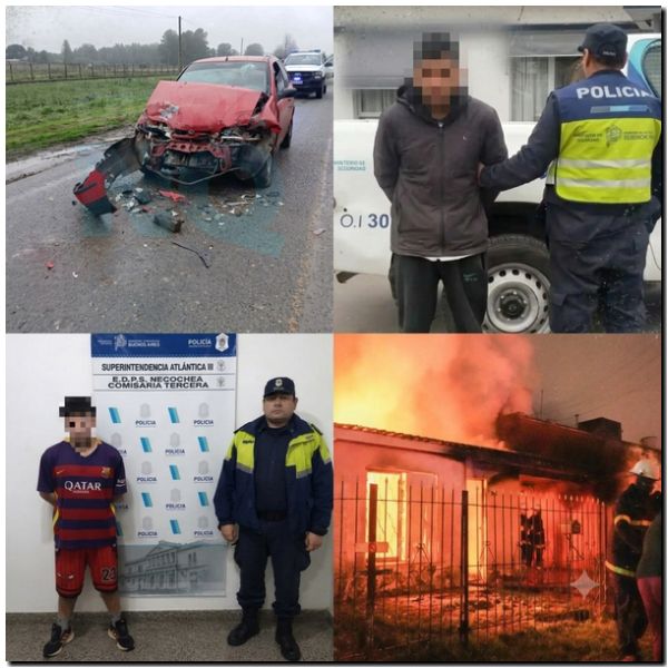 SEGURIDAD: Resumen policial del 6 de junio
