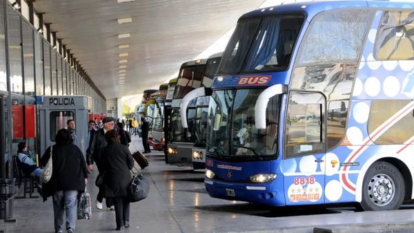 Menos servicios de micros en vacaciones de invierno