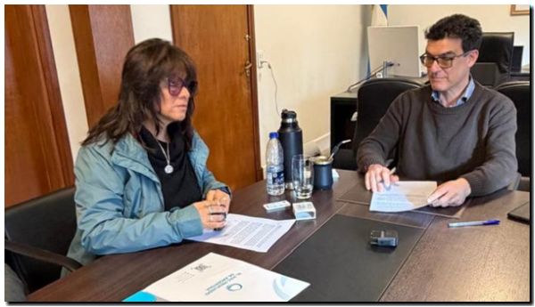 PUERTO QUEQUÉN: Convenio de educación ambiental